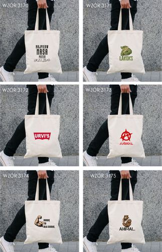 Eko Torba z nadrukiem PREZENT DOBRY DZIK na Arena.pl