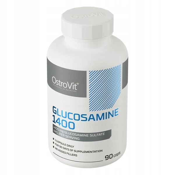 OSTROVIT GLUCOSAMINE 1400 mg - 90 kaps zdjęcie 5