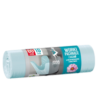 Anna Zaradna Worki na śmieci - KWIATOWY 60L 10szt