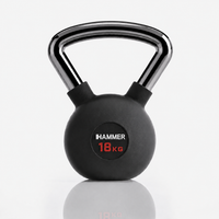 Kettlebell gumowany Premium 18 kg Hammer