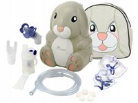 Nebulizator Pneumatyczno-tłokowy MOMINI NebuBunny Szary