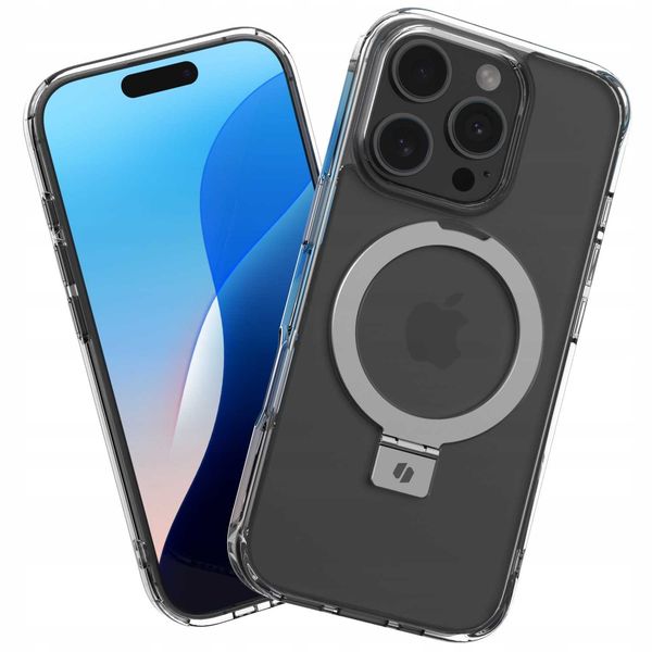 Spacecase Ring Pro Mag Iphone 16 Pro Clear zdjęcie 7