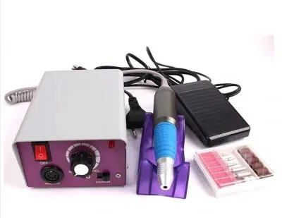 PROFESJONALNA FREZARKA DO PAZNOKCI PEDAŁ + FREZY na Arena.pl