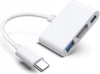 WIELOPORTOWY ADAPTER USB-C AV DONGLE Z HDMI 4K PRZY 60 HZ PRZEJŚCIÓWKA