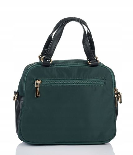 TOREBKA LISTONOSZKA MONNARI PIKOWANA SPORTOWA POJEMNA 3 KOMOROWA Zielona na Arena.pl