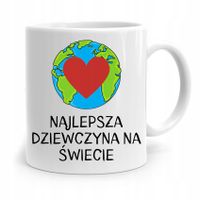 Kubek Prezent Dla Dziewczyny Najlepsza Dziewczyna Z Nadrukiem Ze Zdjęciem