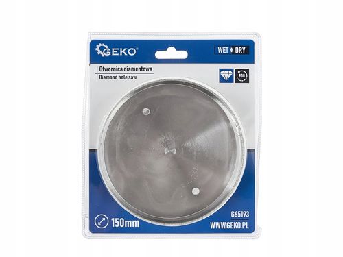 Wiertło koronowe diamentowe do gresu 150mm GEKO na Arena.pl