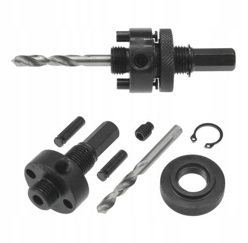 ZESTAW OTWORNIC DO METALU DREWNA BIMETALOWYCH BI-METAL 17 ELEMENTÓW na Arena.pl