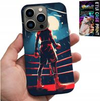 ETUI DO IPHONE 15 PRO MAX - BOKS SPORTY WALKI BOKSERZY WZORY + SZKŁO