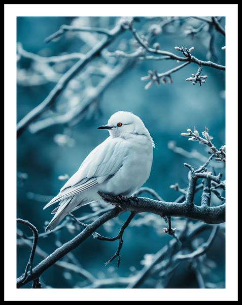 Plakat 50x65cm Perłowy Ptak zdjęcie 3