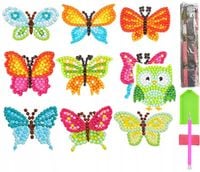 HAFT DIAMENTOWY 5D Zestaw DZIECI Najklejki PUZZLE