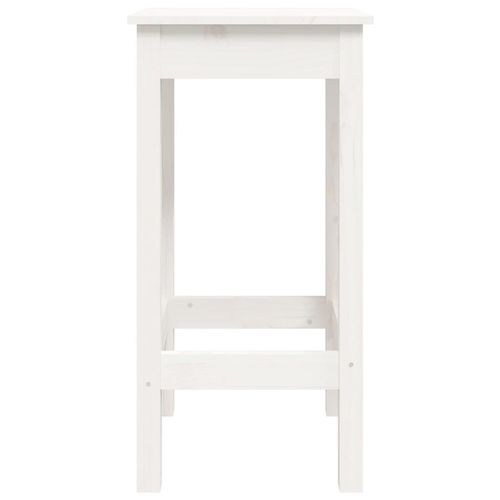 3-cz. zestaw mebli barowych, biały, lite drewno sosnowe na Arena.pl