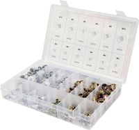 zesta nitonakrętek stal, alu mix m3-m10 300szt - yt-36480