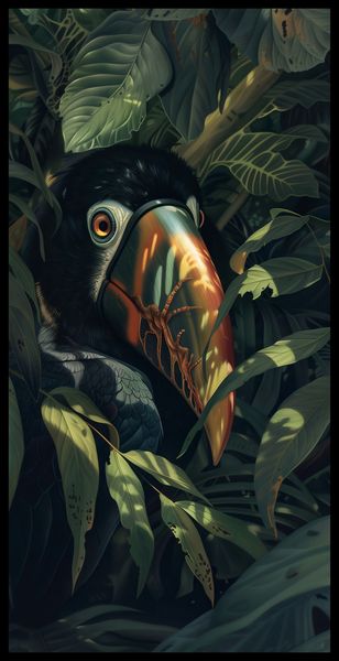 Plakat 50x100cm Skryty Tukan zdjęcie 2
