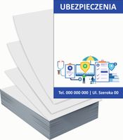 Ulotki A4 reklamowe firmowe 5000szt projekt w cenie UBERPIECZENIA