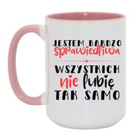 Duży Biało-Różowy 450 ml