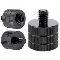 adapter m10 żeński na m6 męski przejściówka aluminiowa do kamer statywów