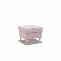 PUFA PODNÓŻEK RÓŻOWY PASTELOWY do Fotela USZAK 50x50 PUF