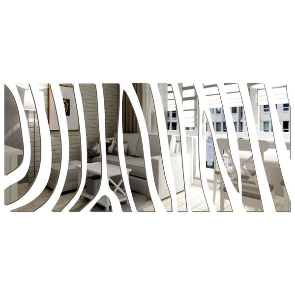 Dekoracyjne Lustro Akrylowe ZEBRA zdjęcie 2