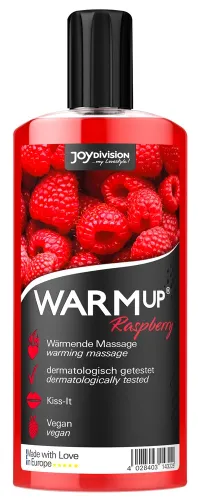 joydivision warmup raspberry płyn do masażu rozgrzewający 150ml na Arena.pl