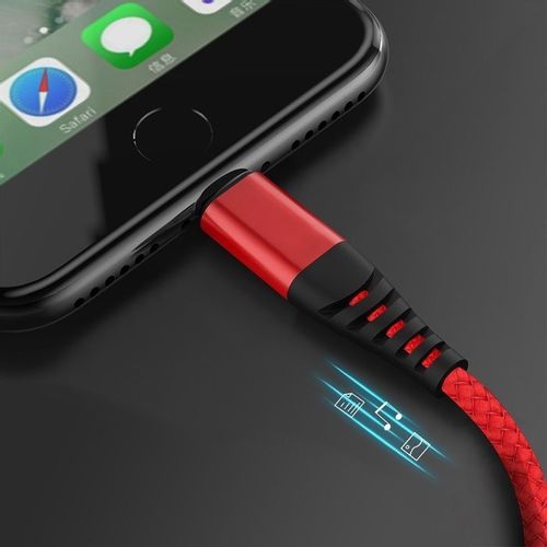 LIGHTNING IPHONE WZMOCNIONY KABEL USB 1M na Arena.pl
