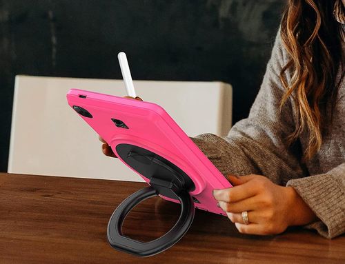 Etui do Samsung Galaxy Tab A7 10.4" z Obrotową Podstawką Różowe na Arena.pl