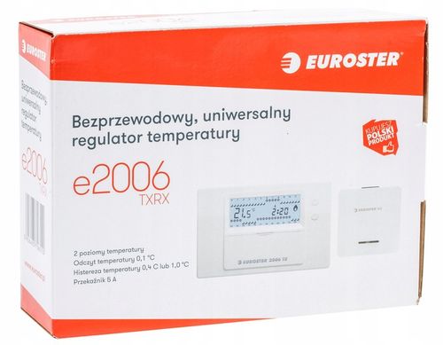 STEROWNIK REGULATOR TEMPERATURY BEZPRZEWODOWY TERMOSTAT TYGODNIOWY 2006TXRX na Arena.pl