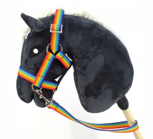 Mustang Kantar Hobby Horse + wodze rozm. ( A3 ) tęczowy na Arena.pl