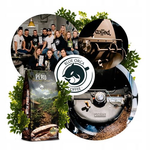 Kawa ziarnista 1kg PERU FAZENDA VERDE Fusion Edition Blue Orca + na Arena.pl