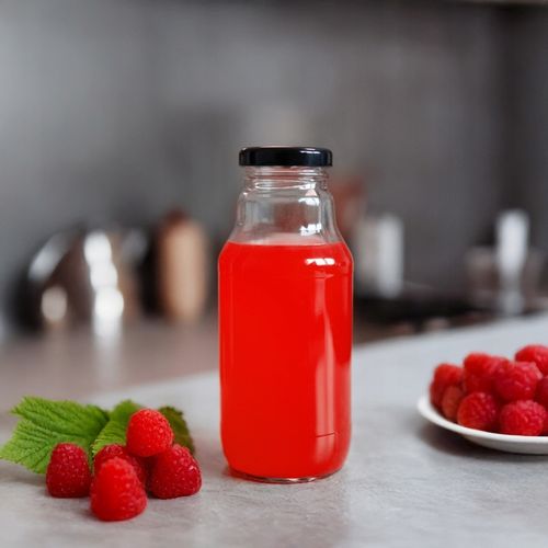 10x BUTELKA NA SOK KUBUŚ SOCZEK 330ml + ZAKRĘTKA BUTELKI SZKLANE NA SYROP na Arena.pl