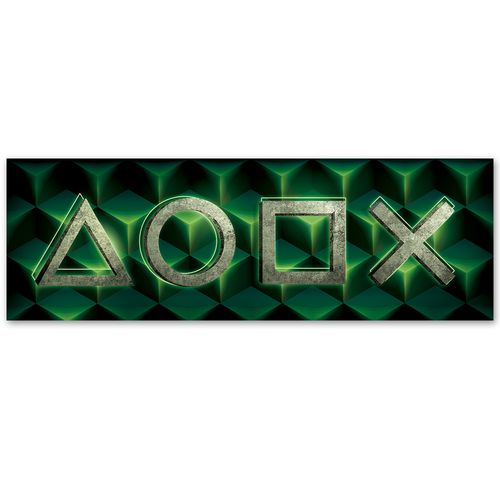 Obraz na płótnie, Symbole gry 150x50 150x50 na Arena.pl