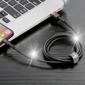 Kabel niktrade USB - Apple Lightning 0,5 m czarny