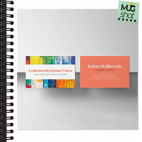 Wizytówki online dwustronne 100 kreator grube mat błysk wizualizacja gratis na Arena.pl