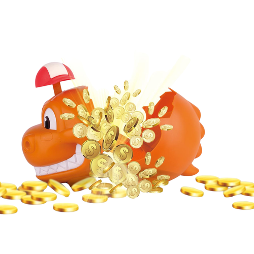 Gra Skarbonka W Kształcie Dinozaura Rozwalanie Gra Interaktywna Młotek na Arena.pl