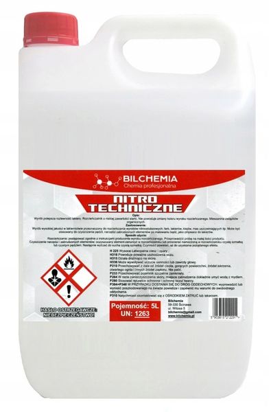 ROZPUSZCZALNIK NITRO TECHNICZNE 5L zdjęcie 1