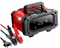 PROSTOWNIK ŁADOWARKA AKUMULATORÓW FOXSUR 12V&24V 20A LCD