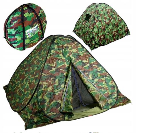 NAMIOT SAMOROZKŁADAJĄCY AUTOMAT MOSKITIERA 2X2M 4-5OS. MORO na Arena.pl