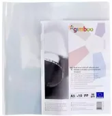 Okładka A5 Na Książki Z Samoprzylepnym Brzegiem Gimboo Op 10 Sztuk