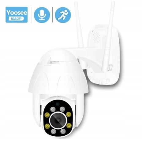 KAMERA WIFI OBROTOWA 3MPX IR20 MONITORING BUDOWY na Arena.pl