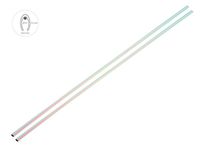 Odbojniki na rant drzwi, 65 cm, rainbow, 2 szt.