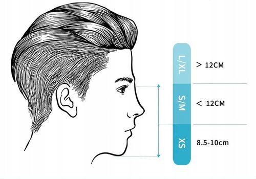 Maska Pełnotwarzowa Do Nurkowania Snorkelingu Dla Dzieci z Rurką XS OceanX na Arena.pl