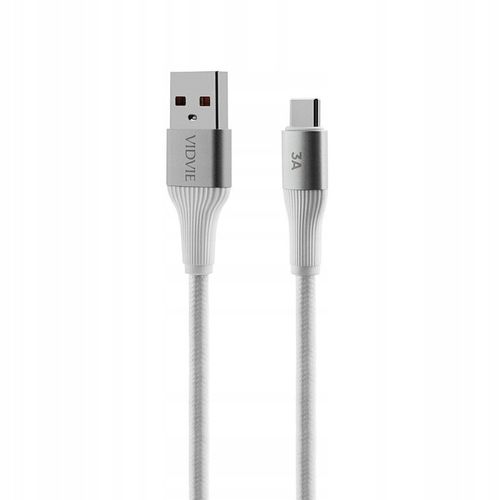TYP-C KABEL USB-C 3 METROWY DŁUGI BIAŁY PRZEWÓD 3A na Arena.pl
