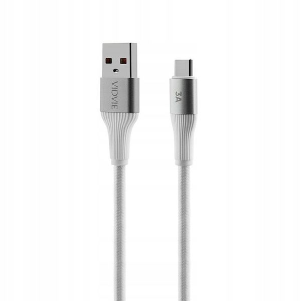 TYP-C KABEL USB-C 3 METROWY DŁUGI BIAŁY PRZEWÓD 3A zdjęcie 3