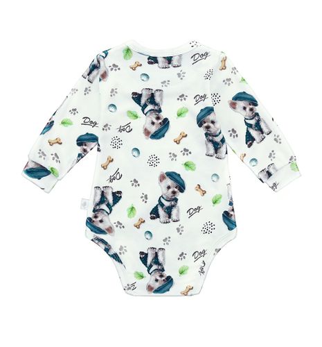 Body z długim rękawem Piesek 80 na Arena.pl