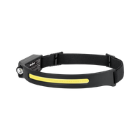 Latarka Czołowa Akumulatorowa (5W Cob+ 3W Led) - Opaska