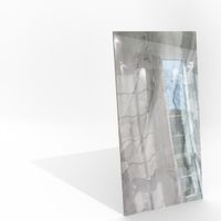 Gres polerowany 120x60 szary marmur, onyks, WYSOKI połysk, ściana podłoga