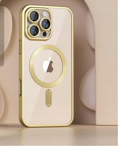 Etui do iPhone 16 Pro Max złoty pustynny case do MagSafe ochrona aparatów na Arena.pl