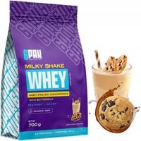 Białko MILKY SHAKE WHEY 700G Pyszne Ciasteczkowe z MAŚLANKĄ Koktajl WPC 80