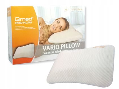 Poduszka ortopedyczna, podwójnie profilowana "Vario Pillow" Qmed