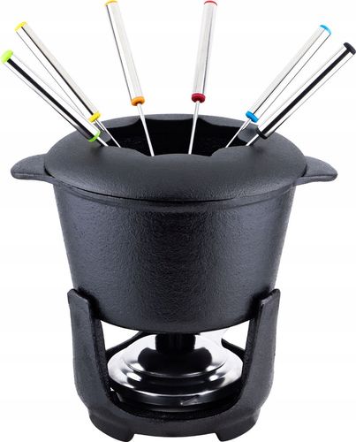 Zestaw do fondue, żeliwo Kinghoff na Arena.pl